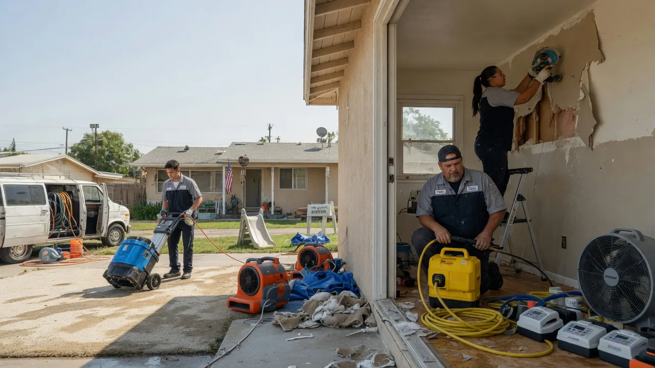 Water Damage Restoration in Sullivan City, TX near me